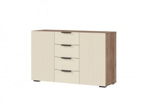 Комод 1200 Соната КМ-01 в Быструхе - bystruha.mebel-nsk.ru | фото