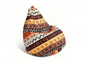 Кресло-мешок Африка в Быструхе - bystruha.mebel-nsk.ru | фото