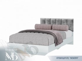 Кровать 1,2м Мемори КР-09 в Быструхе - bystruha.mebel-nsk.ru | фото
