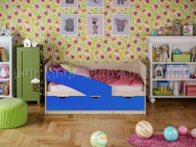 Кровать детская Бабочки 2,0 м в Быструхе - bystruha.mebel-nsk.ru | фото