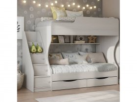 Кровать двухъярусная Каприз-22 КПР.22 в Быструхе - bystruha.mebel-nsk.ru | фото