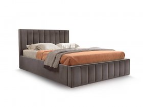 Кровать мягкая 1,6 Вена стандарт, вар.3 в Быструхе - bystruha.mebel-nsk.ru | фото