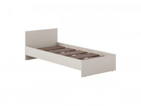 Кровать односпальная 0,9м Айри КР-001 (кашемир) в Быструхе - bystruha.mebel-nsk.ru | фото