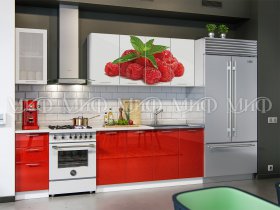 Кухонный гарнитур Малина в Быструхе - bystruha.mebel-nsk.ru | фото