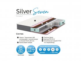 Матрас Silver Seven в Быструхе - bystruha.mebel-nsk.ru | фото