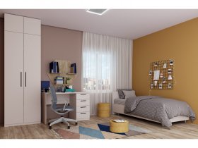 Модульная детская «Верона» (сатин) в Быструхе - bystruha.mebel-nsk.ru | фото