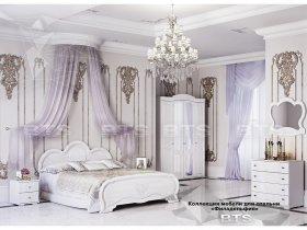 Модульная спальня «Филадельфия» в Быструхе - bystruha.mebel-nsk.ru | фото