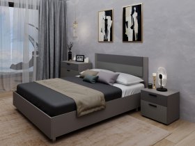 Модульная спальня Лион в Быструхе - bystruha.mebel-nsk.ru | фото