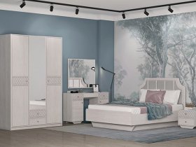 Модульная спальня Лоренцо в Быструхе - bystruha.mebel-nsk.ru | фото