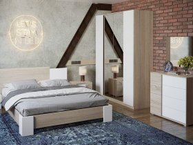 Модульная спальня «Валери» в Быструхе - bystruha.mebel-nsk.ru | фото