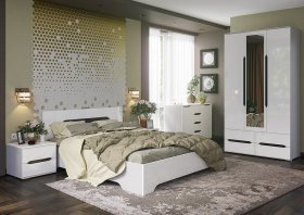 Модульная спальня Валирия в Быструхе - bystruha.mebel-nsk.ru | фото