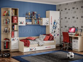 Модульная спальня Вега NEW Boy в Быструхе - bystruha.mebel-nsk.ru | фото