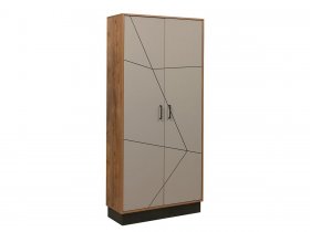Шкаф двухстворчатый комбинированный для одежды Гамма  54.14 в Быструхе - bystruha.mebel-nsk.ru | фото